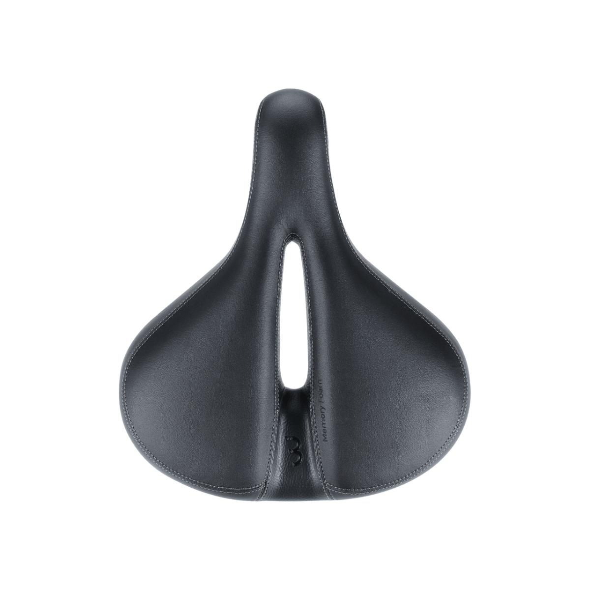 Sēdeklis BBB BSD-128 saddle SoftShape Upright anatomic 220x265mm black