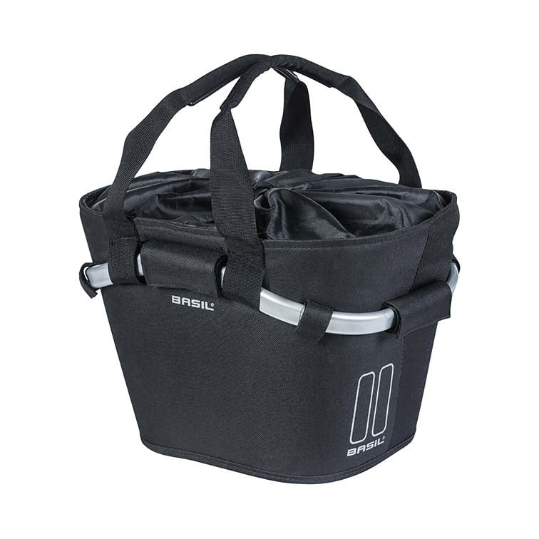 Grozs Basil Classic Carry All front basket KF, black