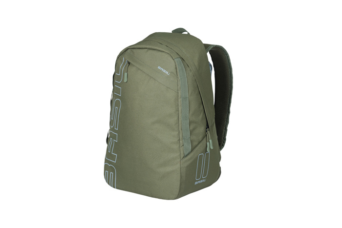 Bagāžnieka soma Basil Flex bicycle backpack, 17L, forest green