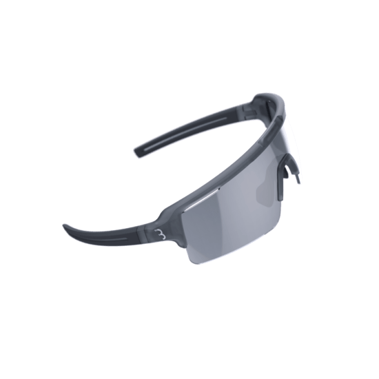 Saules brilles BBB BSG-65 sport glasses Fuse PC MLC silver transparent grey