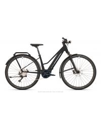 Elektriskais Velosipēds Superior eXR 6090 BL Touring 700Cx18.0"(L) Matte Black/Chrome Silver