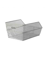 Grozs Basil Cento rear basket, silver