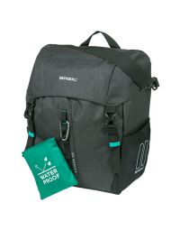 Bagāžnieka soma Basil Discovery 365D single pannier bag L, 20L, black melee