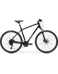 Velosipēds Merida CROSSWAY 100 III2 GLOSSY BLACK(SILVER)
