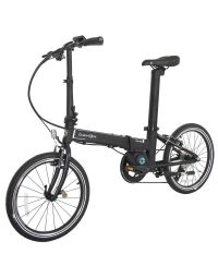 Salokāmais elektriskais velosipēds DAHON UNIO E20 Matt Obsidian