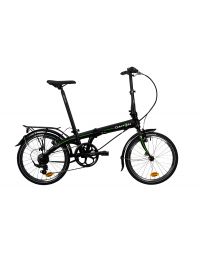 Salokāmais velosipēds DAHON VYBE D7 Black blue