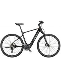 Elektriskais velosipēds KTM MACINA CROSS SX 20  H flaming black (grey+orange)