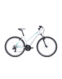 Velosipēds CTM MAXIMA 1.0 white/turquoise