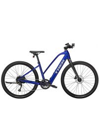 Elektriskais velosipēds Trek Dual Sport+ 2 Stagger Hex Blue