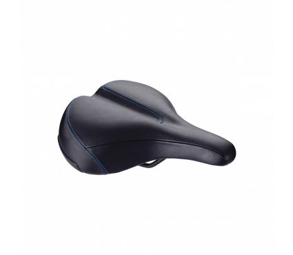 Sēdeklis BBB BSD-103 saddle ComfortPlus relaxed leather black