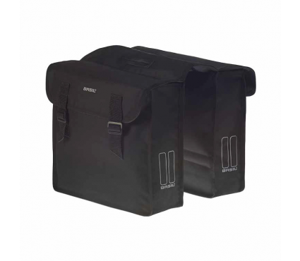 Bagāžnieka soma Basil Mara double bag, 26L, black