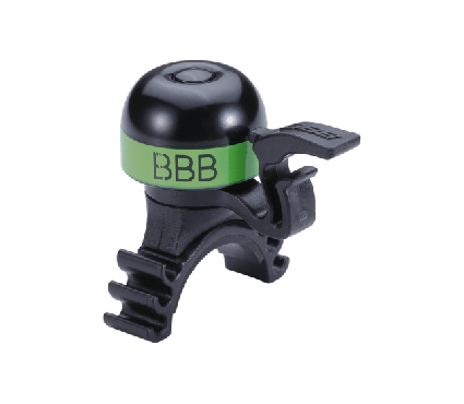 Zvans BBB BBB-16 bike bell minibell black/green