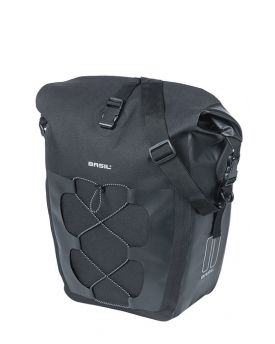 Bagāžnieka soma Basil Navigator Waterproof L, single bag, 25-31L,black