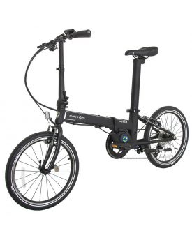 Salokāmais elektriskais velosipēds DAHON UNIO E20 Matt Obsidian