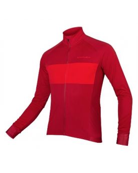 Krekls Endura FS260-Pro Jetstream L/S Jersey II: RustRed - M