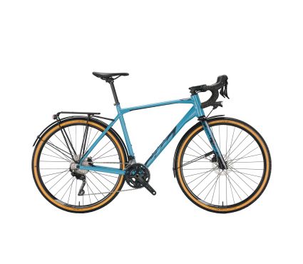 Velosipēds KTM X-STRADA LFC metallic vapor (black+silv+or) Shimano GRX 2x10