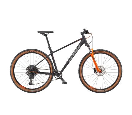 Velosipēds KTM ULTRA FUN 29 black matt (grey+orange) 1x12 Sram SX III