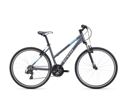 Velosipēds CTM MAXIMA 1.0 matt grey / turquoise