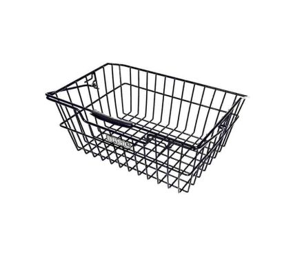 Grozs Basil Cairo Luxe rear basket, black