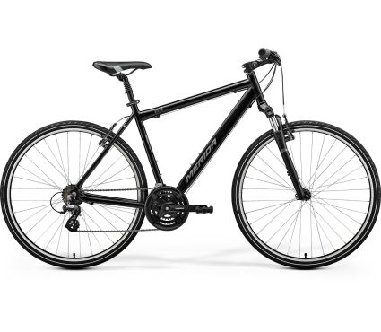 Velosipēds Merida CROSSWAY 10-V I1 BLACK(SILVER)