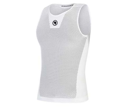 Apakškrekls Endura Fishnet S/L Baselayer II: White