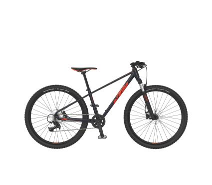 Velosipēds KTM WILD SPEED DISC 26cm metallic black (fire orange)