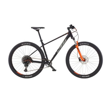 Velosipēds KTM ULTRA FUN 29 black matt (grey+orange) 1x12 Sram SX