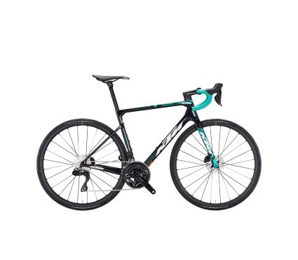KTM REVELATOR ALTO ELITE Shimano 105 Di2 2x12 transp. green (white+mint+blk) III