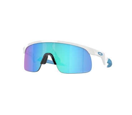 Brilles Oakley Resistor Kids Pol White W/Prizm Sapph