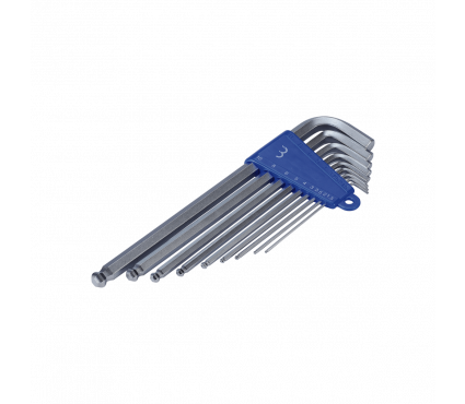 Seškanšu komplekts BBB BTL-118 hex key set HexSet black