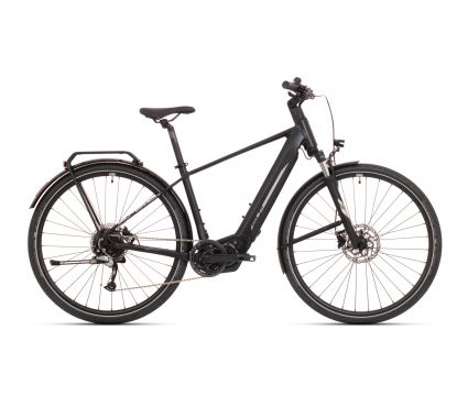 Elektriskais Velosipēds Superior eXR 6050 Touring 700C Matte Black/Chrome Silver