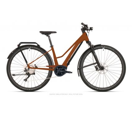 Velosipēds Superior eXR 6030 L Touring 700C Matte Copper/Chrome Silver