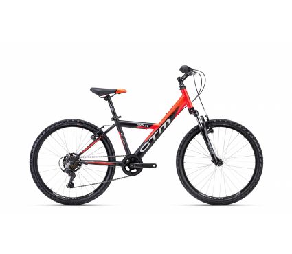 CTM WILLY matt black/matt neon red 14"