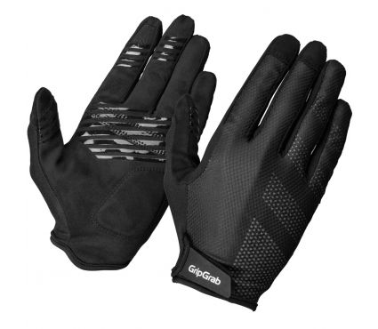 GripGrab RIDE Lite Padded Full Finger Summer Gloves Black