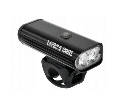 Lukturis priekšējais Lezyne LITE DRIVE 1000XL BLACK GLOSS