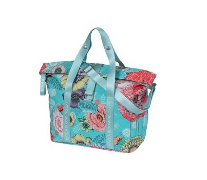 Soma Basil Bloom Field bicycle handbag KF-hook, 8-11L, sky blue