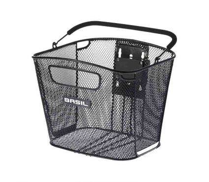 Grozs Basil Bold Front KF front basket, black