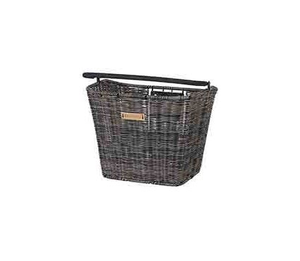 Grozs Basil Bremen Rattan Look KF front basket, nature brown