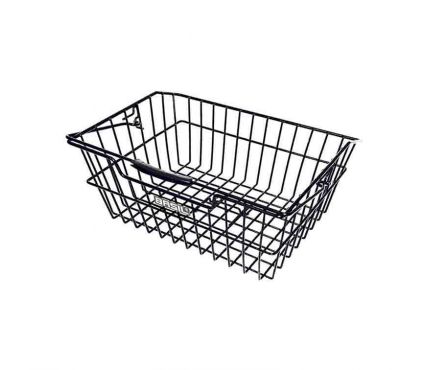 Grozs Basil Cairo Luxe rear basket, black