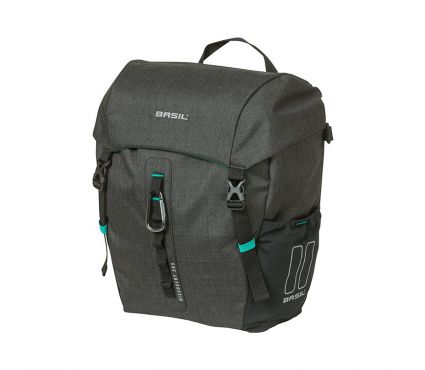 Bagāžnieka soma Basil Discovery 365D single bag M, 9L, black mellee