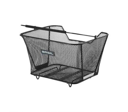 Grozs Basil Lesto rear basket, black