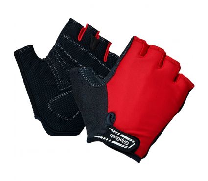 GripGrab Kids' X-Trainer Short Finger Summer Gloves Red