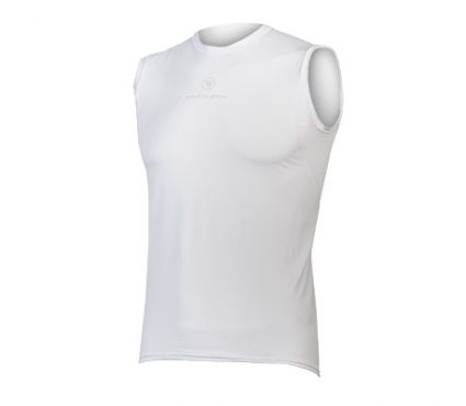 Apakškrekls Endura Translite Sleeveless Baselayer II White