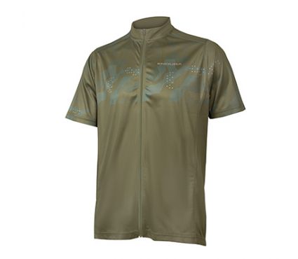 Krekls Endura Hummvee Ray S/S Jersey OliveGreen