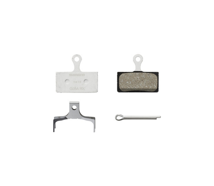 Disku bremžu kluči SHIMANO Disc Brake Pad Set Resin G05A Incl Spring/Split Pin 1 Pair