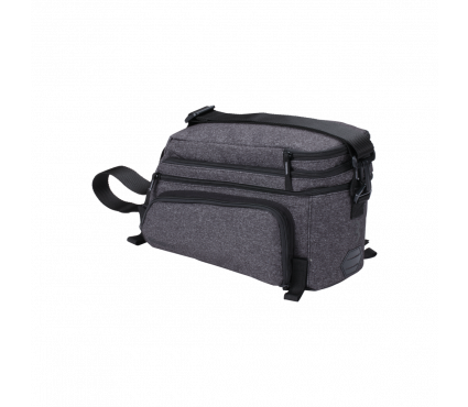 Bagāžnieka soma BBB BSB-137 carrier bag CarrierPack extensions grey blend 36x16x21cm - 6.5