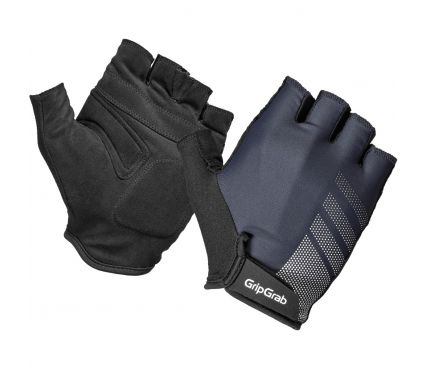 GripGrab RIDE Lite Padded Short Finger Summer Gloves Navy Blue