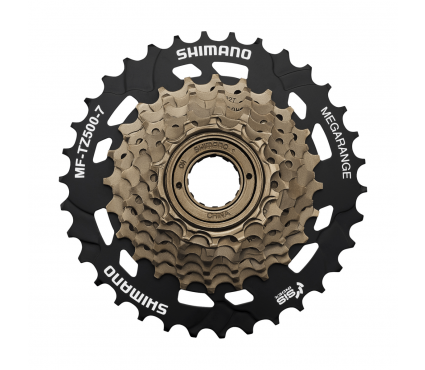 Brīvrumba SHIMANO Multiple Freewheel Sprocket 7s MF-TZ500 14-16-18-20-22-24-28T