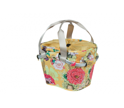 Grozs Basil Bloom Field carry all front basket KF, 15L, yellow