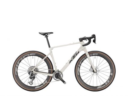 KTM GRAVELATOR EXONIC ORANGE-STAINED WHITE